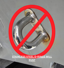 TITANIUM Transom - Bow D Ring for Boat